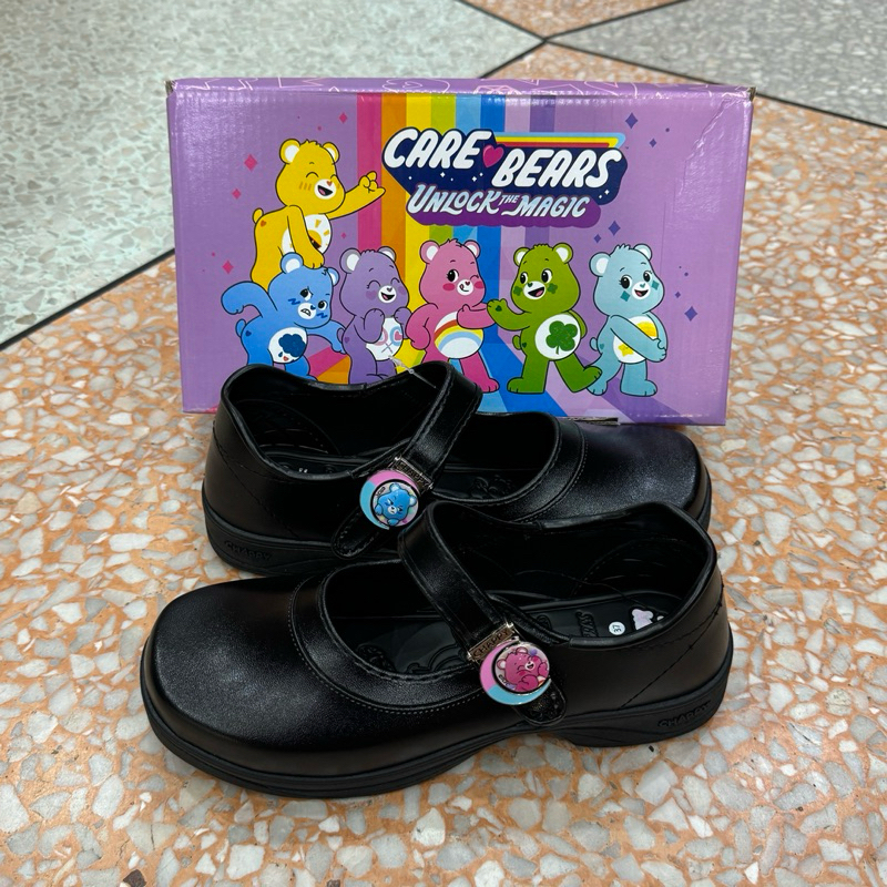 รองเท้านักเรียน CHAPPY รองเท้านักเรียนลายแคร์แบร์ รองเท้านักเรียนสำหรับเด็กผู้หญิง