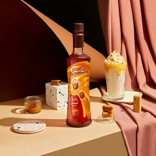 ส่งฟรี Classic Caramel Syrup ไซรัปคาราเมล Senorita เซนญอริตา น้ำเชื่อมแต่งกลิ่นคลาสสิคคาราเมล 750ml
