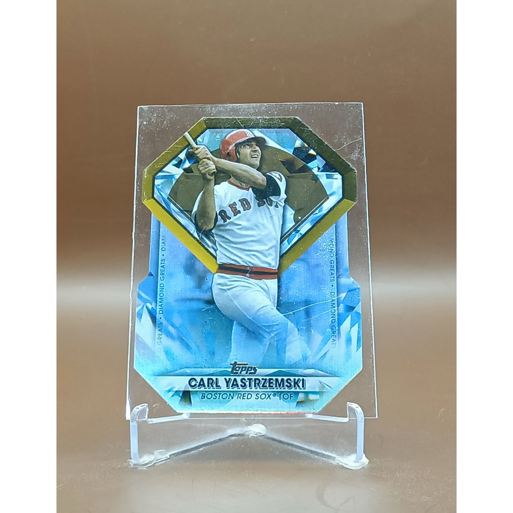 2022 Topps Series 1 Baseball Diamond Great Die Cut Card RED SOX Carl Yastrzemski N.DGDC-7