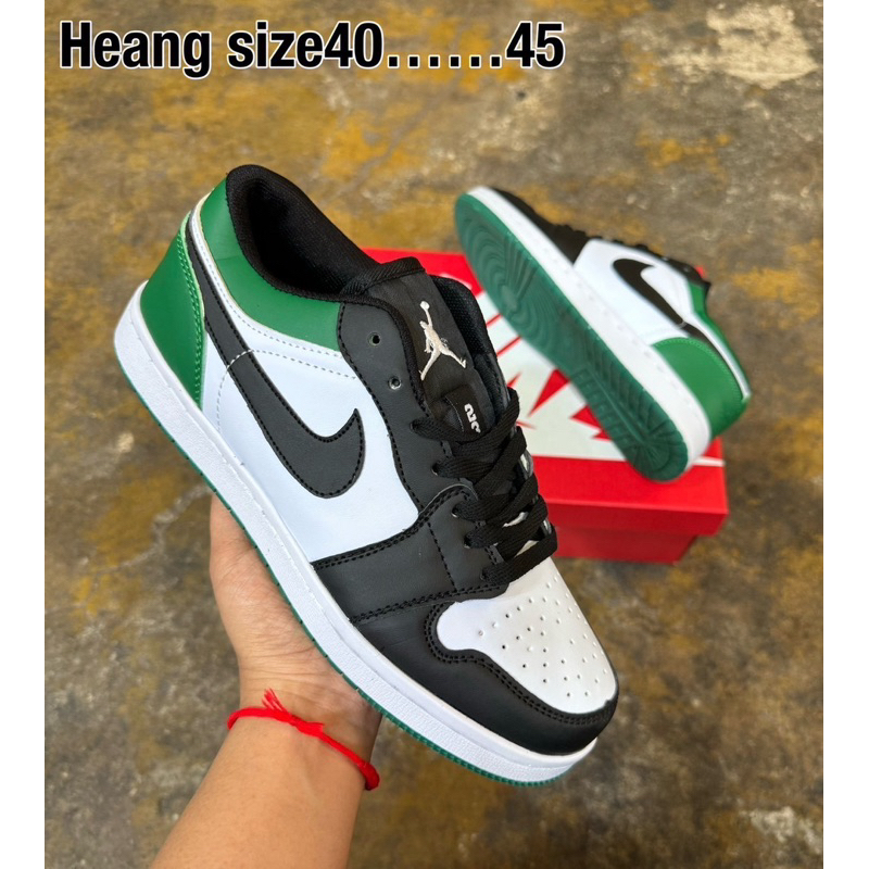 💥รองเท้าจอร์-แดน💯รองเท้าjodan 1 low ✔️ รองเท้าผ้าใบผู้หญิงผู้ชายพร้อมส่ง
