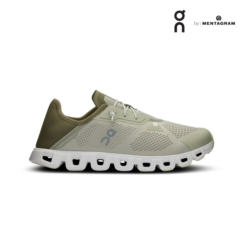[On Running] รุ่น Cloud 5 coast ผู้ชาย (Men) รองเท้า slip on เบา (เพิ่มไซส์ 0.5 - 1 ซม.)