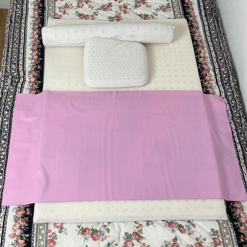 💥พร้องส่ง ผ้ายางกันเปื้อน ผ้ายางปูเตียงเด็กอ่อน ผู้ป่วย ผู้สูงอายุ ผ้ายาง 2 สี ใช้ได้ทั้ง 2 ด้าน มี 13 ขนาด - รูปที่ 4