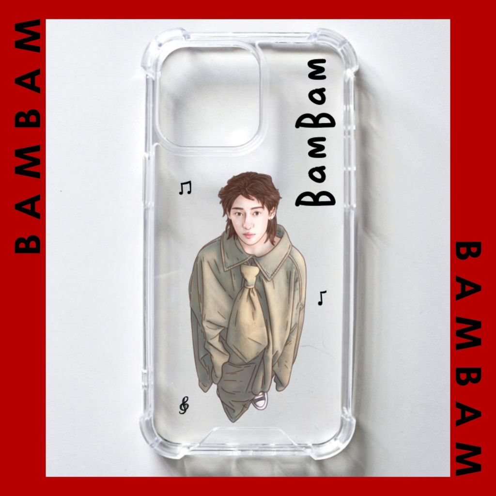 BD5. เคสสกรีนรูปวาด BAM BAM : BAMBAM : GOT7 : BAMBAMGOT7 : แบมแบม : แบมแบมGot7