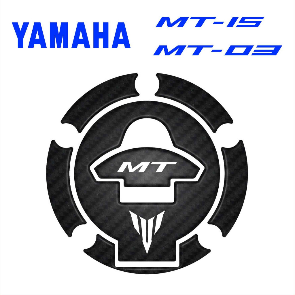 กันรอยฝาถัง YAMAHA รุ่น MT15,03 - สี ขาว #กันรอยmt15 #ของแต่งmt15 #กันรอยฝาถังmt15 #mt15 #mt03