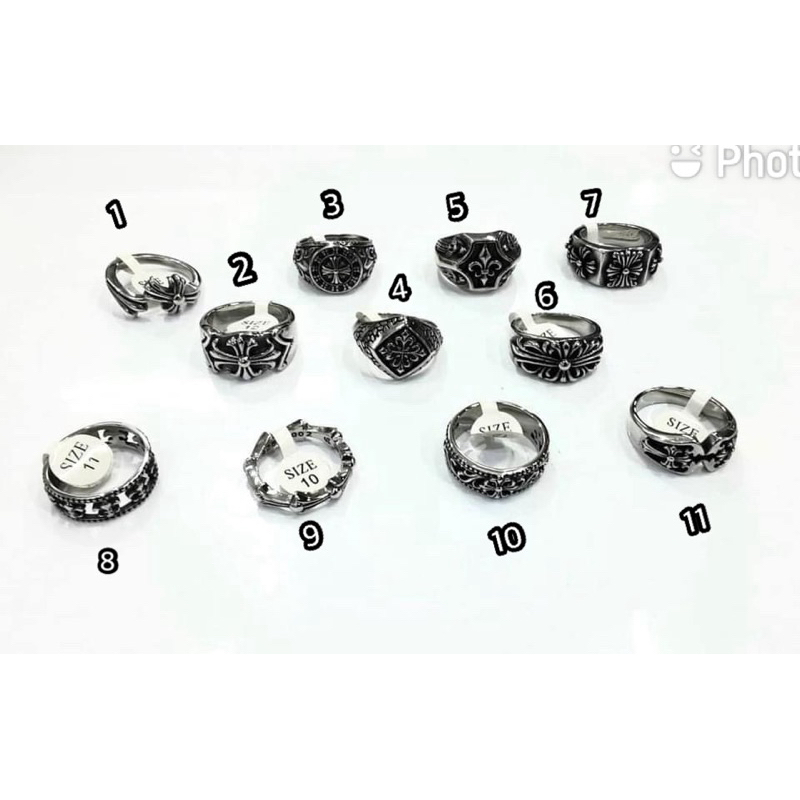 แหวน โครมฮาท chrome hearts (รวม) ทั้งหมด