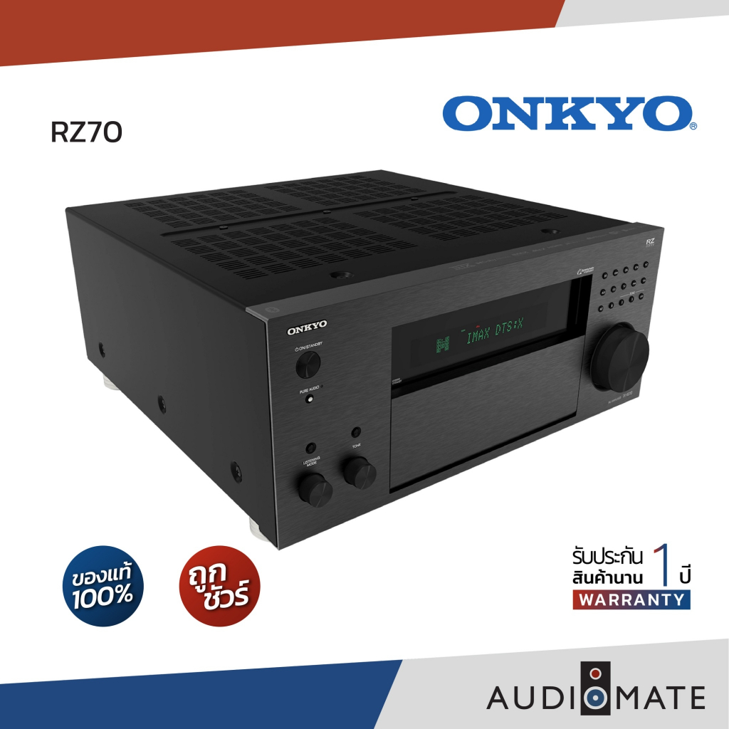 AV RECIEVER ONKYO TX-RZ70 11.2CH 140W / AVR ONKYO TX-RZ 70 / Amplifier / รับประกัน 1 ปีศูนย์ Sound R