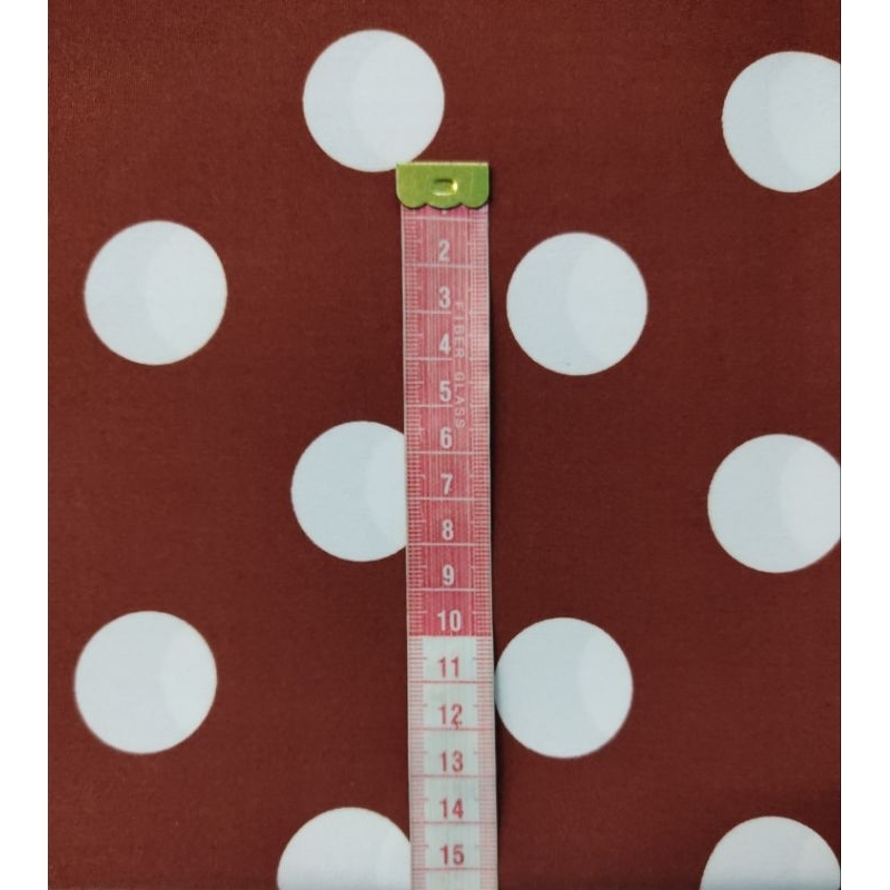 ผ้าไหมอิตาลี เนื้อนิ่มมาก ลายจุด ขนาด 3 เซนติเมตร มี 24 สี หน้ากว้าง 147 -152 cm  #ผ้าเมตร #ผ้าหลา #ผ้าตัดชุด - รูปที่ 2