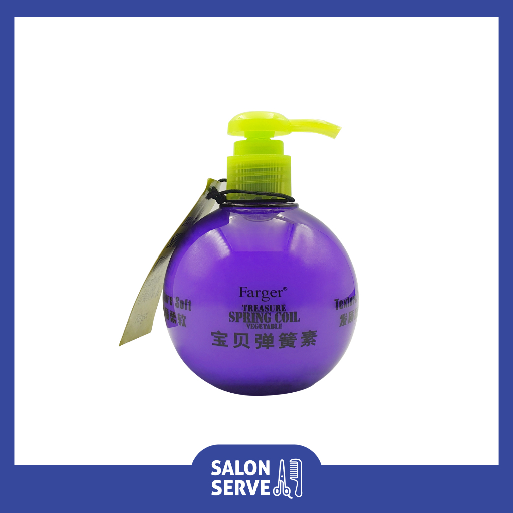 เซรั่ม จับลอนผม Farger Treasure Spring Coil Vegetable ฟาเกอร์ เทชัวร์ สปริงค์ คอยด์ เวจิเทเบิล 250 ml