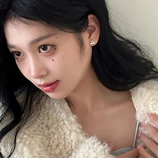ต่างหูเงิน 92.5% (1คู่) สวย น่ารัก มินิมอล เข้ากับทุกสไตส์ พรีเมี่ยม ไม่คัน ไม่แพ้ แพ้ง่ายใส่ได้ PS1 mellow