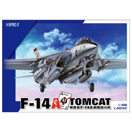 1/48 GWH F14-A Tomcat L4832 with 3 marking decals