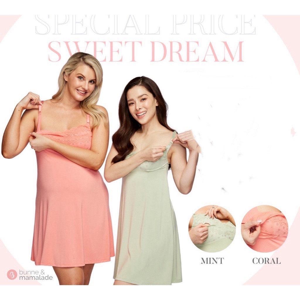 Sweet Dreams - ชุดนอนสำหรับคุณแม่ มี 2 สี