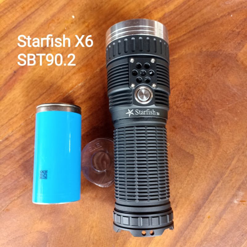 ไฟฉาย Starfish X6 SBT90.2 6000LM-7000LM