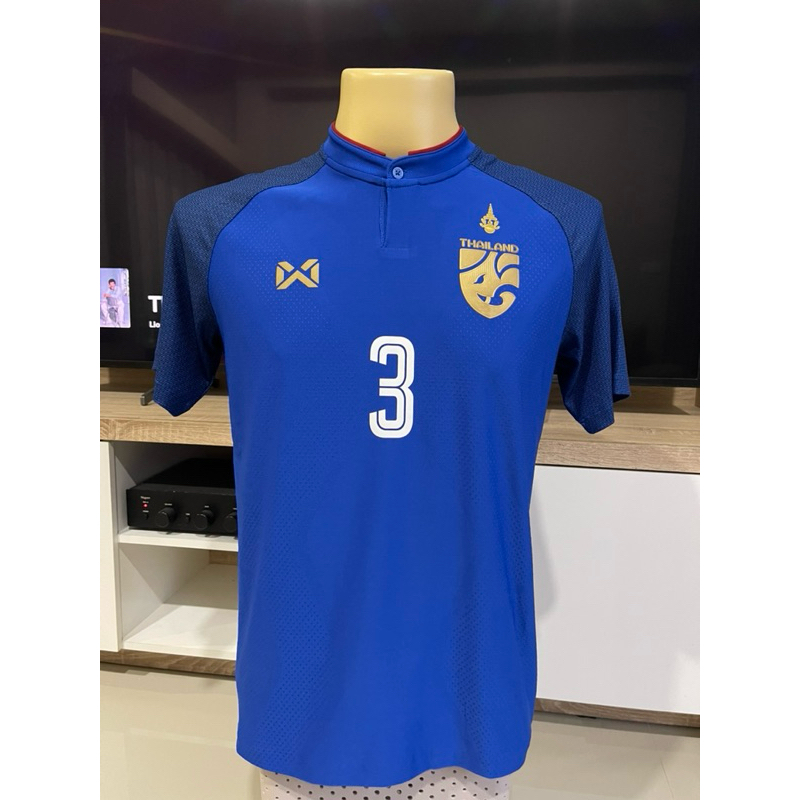 เสื้อทีมชาติไทย 2018 ชุดเหย้า Player (มงกุฎแท้)