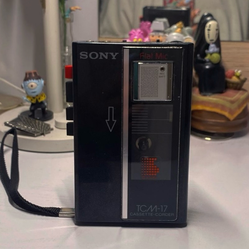 SONY TCM-17. เครื่องเล่นเทป. Cassette tape player.