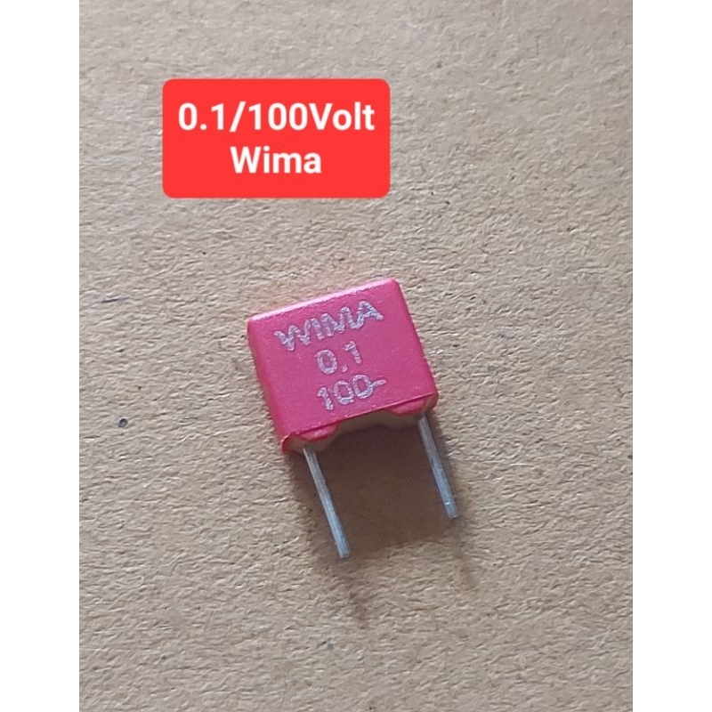 0.1/100Volt Wima (ระยะขา 5mm.)