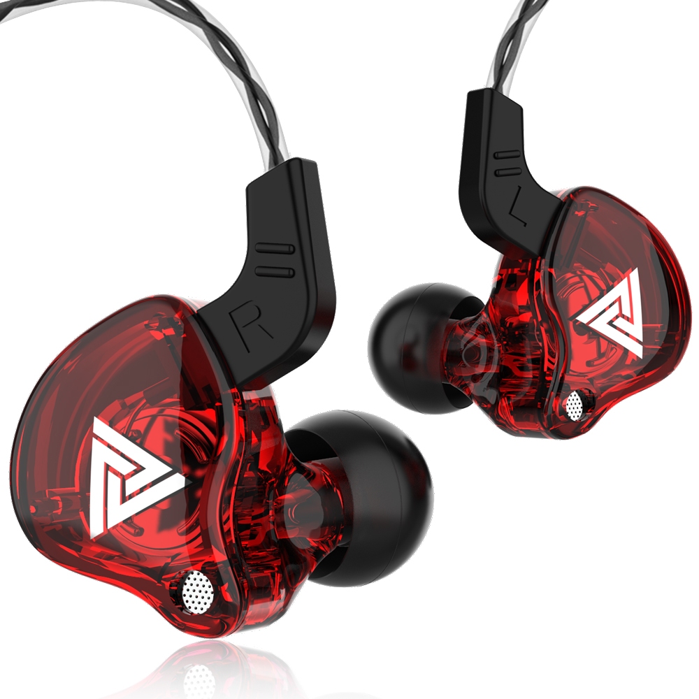 หูฟัง QKZ รุ่น AK6 Earphone Sport Earbuds Stereo With HD Mic มีไมโครโฟน สายยาว 1.2 เมตร ประกัน 1 ปี