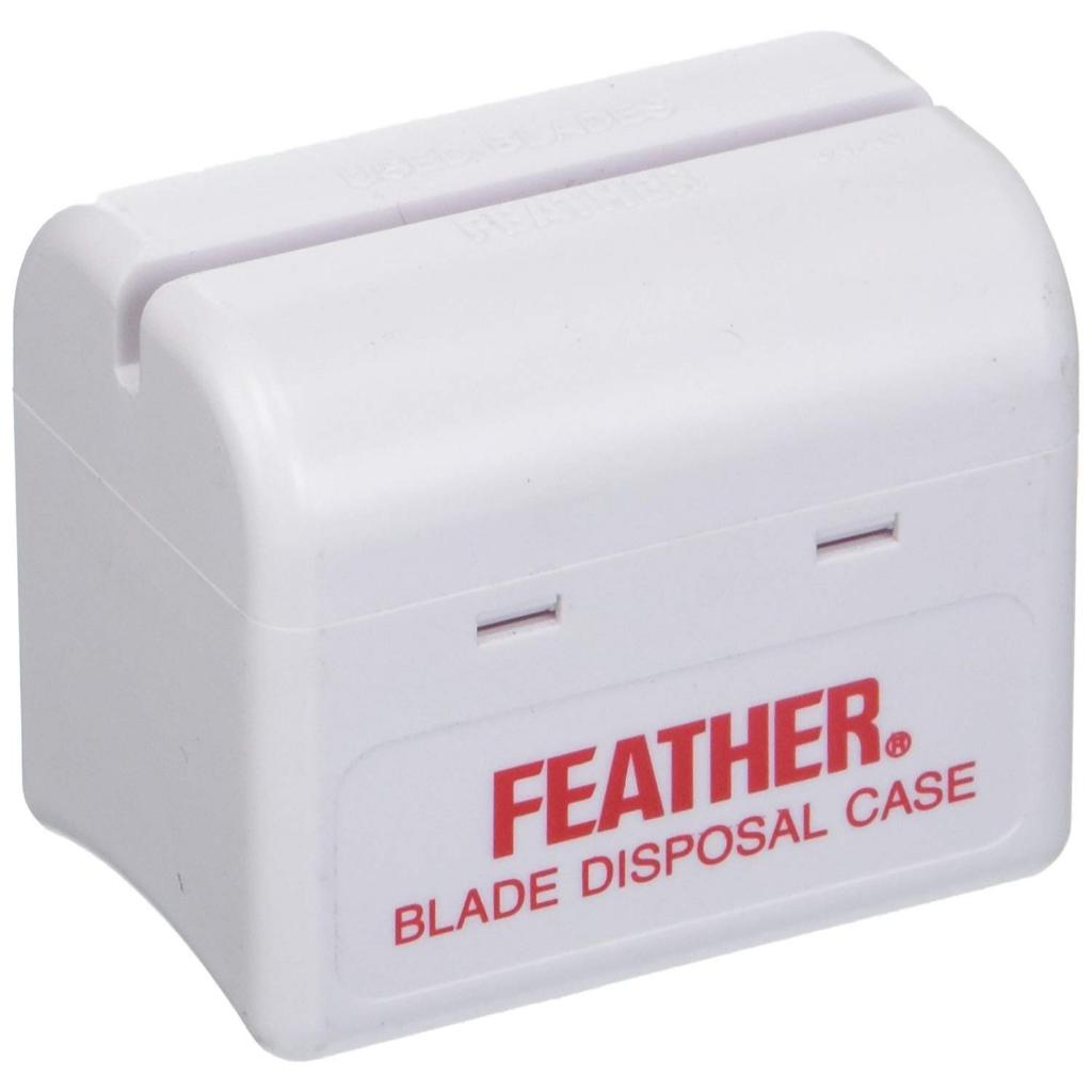 Feather : FTHSR-14* กล่องเก็บใบมีดโกน Styling Razor Disposal Case