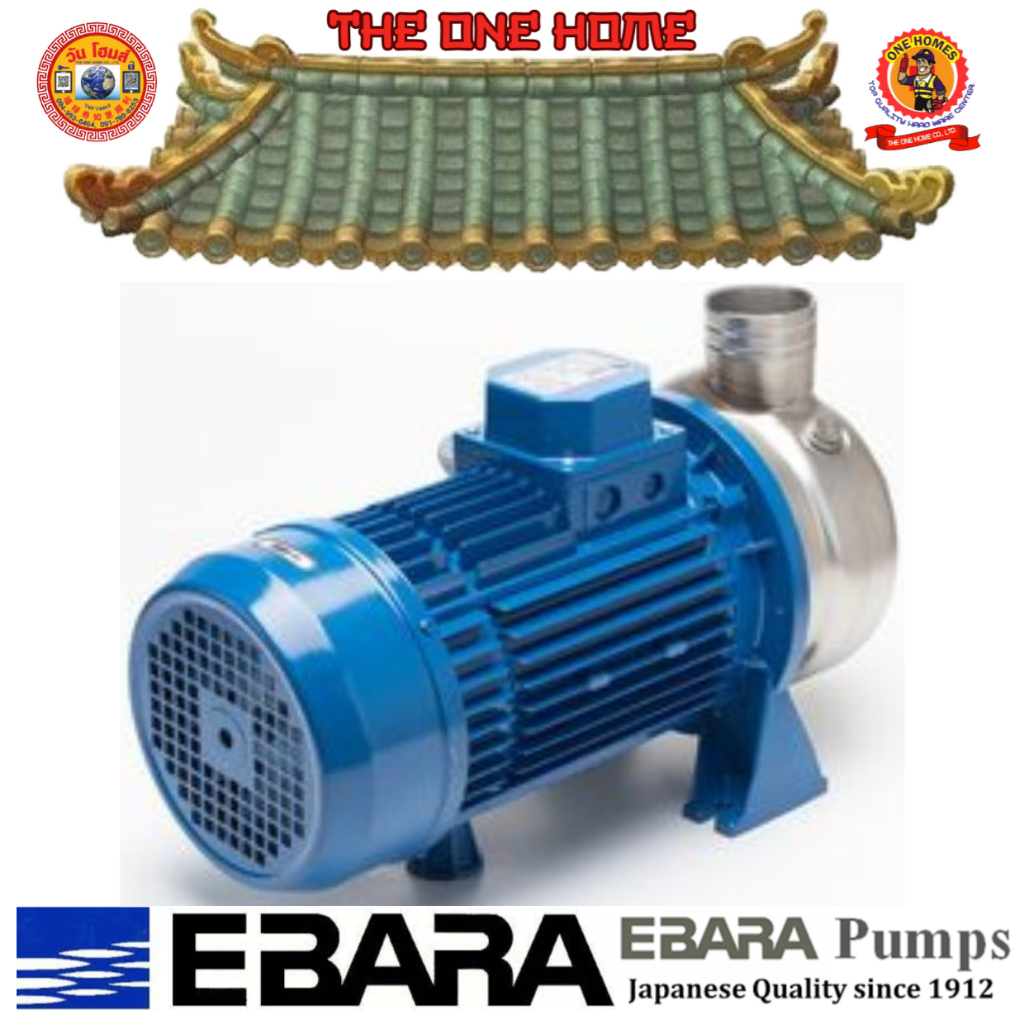 EBARA ปั๊มแสตนเลสใบพัดปิด 4HPรุ่น DWC-N 500/3.0 # ออก..ใบเสร็จ-ใบกำกับภาษี..ได้ครับ..