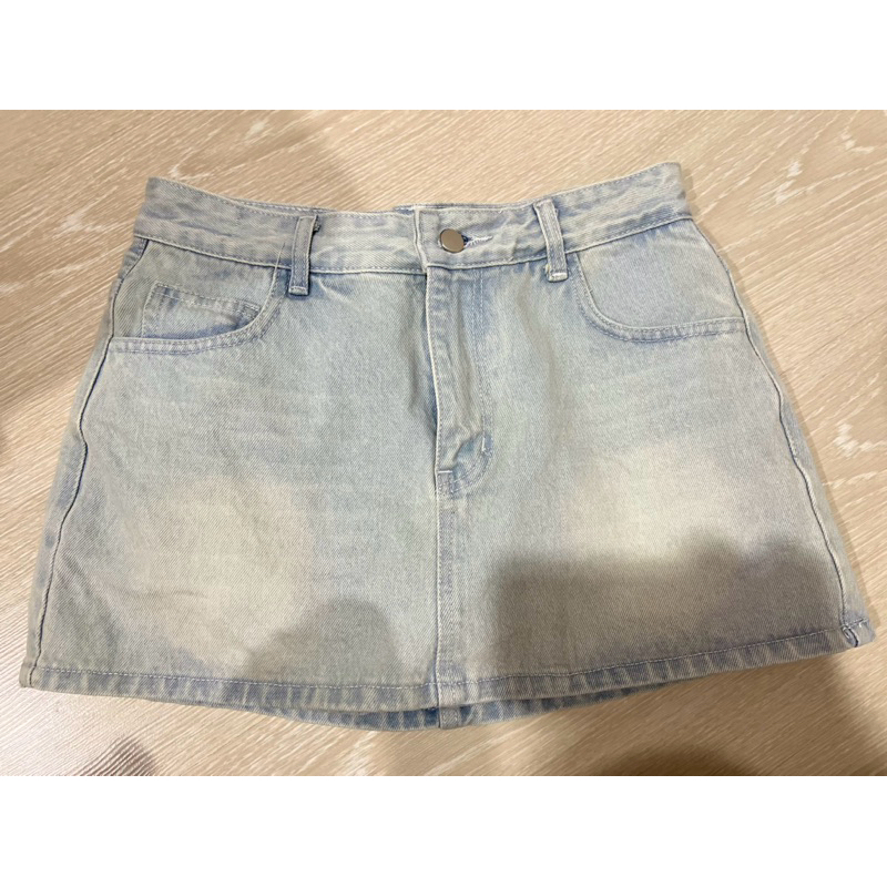 มือ1‼️กระโปรงยีนส์nicharis