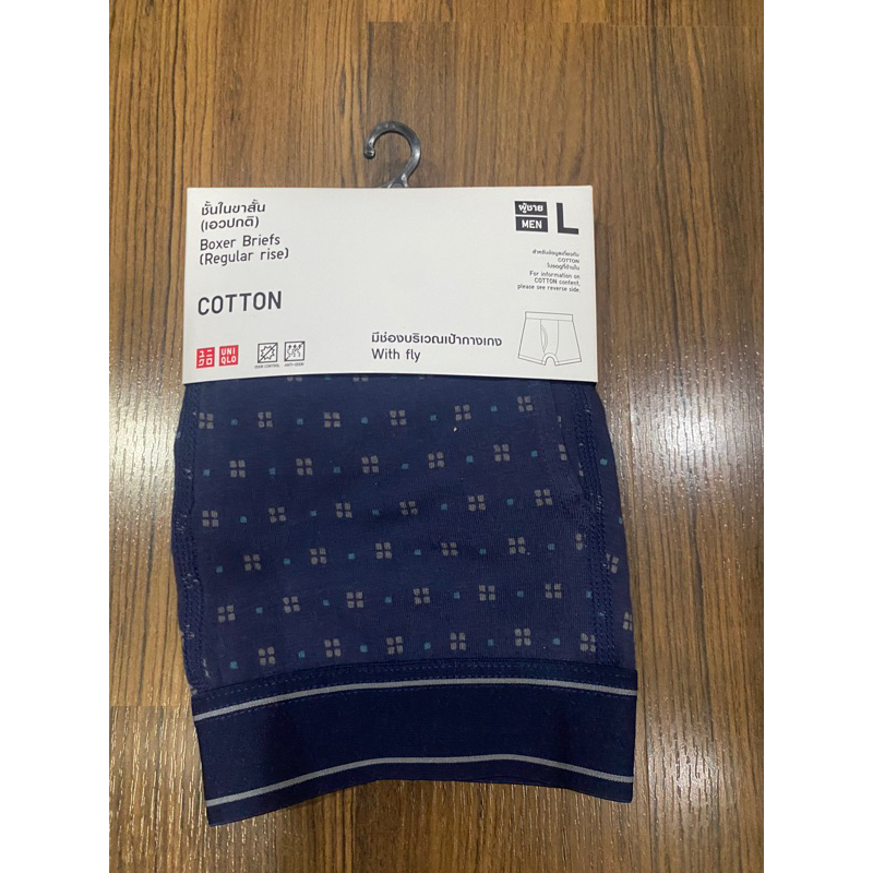กางเกงในขาสั้น COTTON uniqlo แท้shopไทย - รูปที่ 4