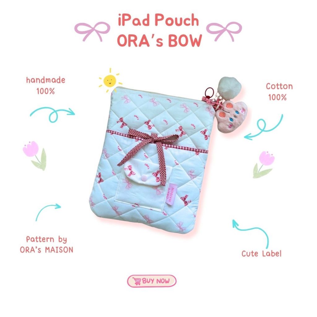 กระเป๋าใส่ไอแพดรุ่นORA'sBOW(iPadPouch)