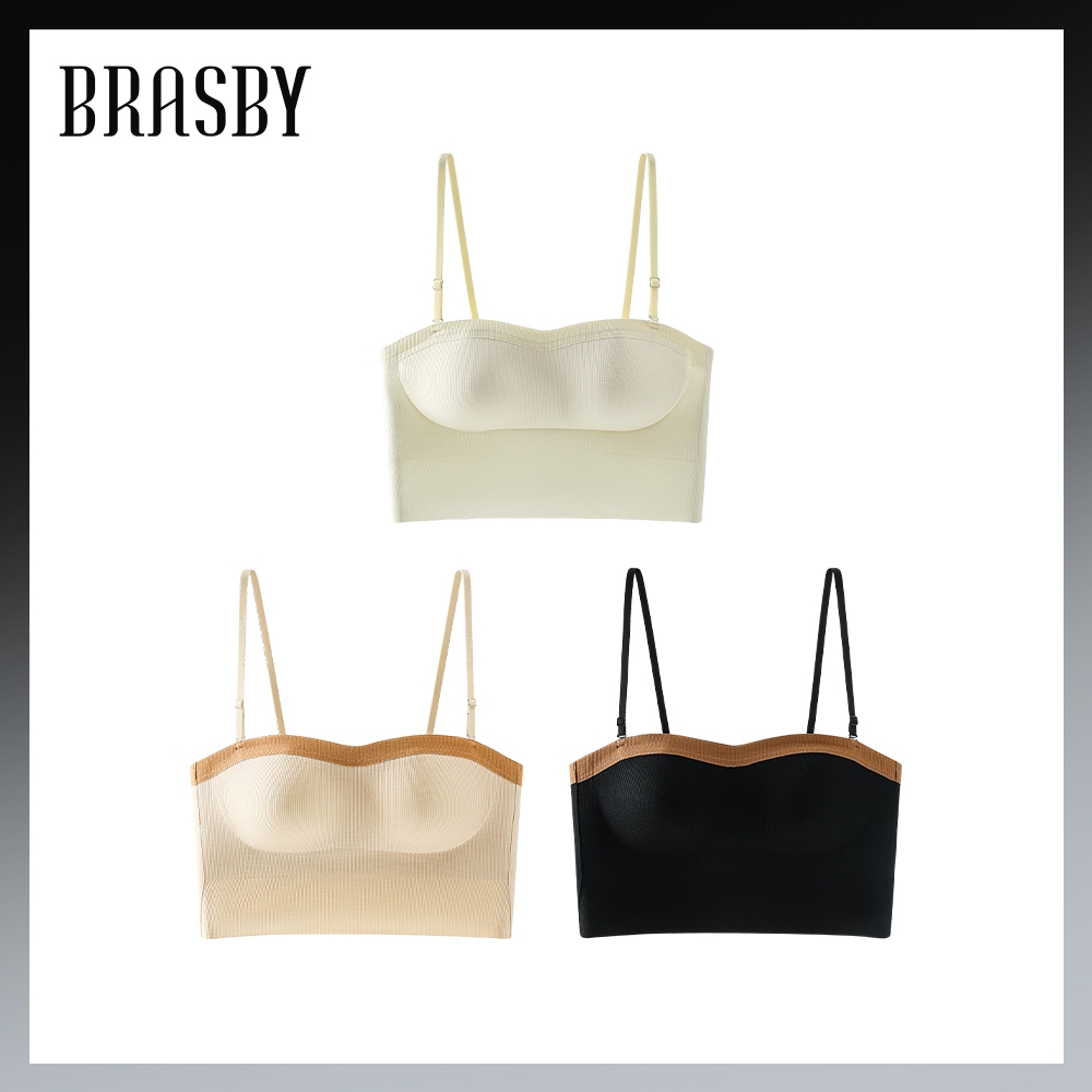 Brasby เสื้อกั๊กเอี๊ยมแบบบางสำหรับฤดูร้อนปรับสายได้ ผ้าดีมาก ระบายอากาศดี มีฟองน้ำในตัว ซึมซับเหงื่อ ราคา ถูกที่สุด ดีลบีเคเค แกลเลอรีภาพที่ 4