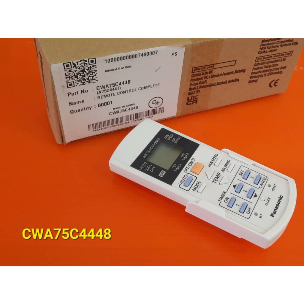 CWA75C4448 รีโมทเครื่องปรับอากาศ PANASONIC