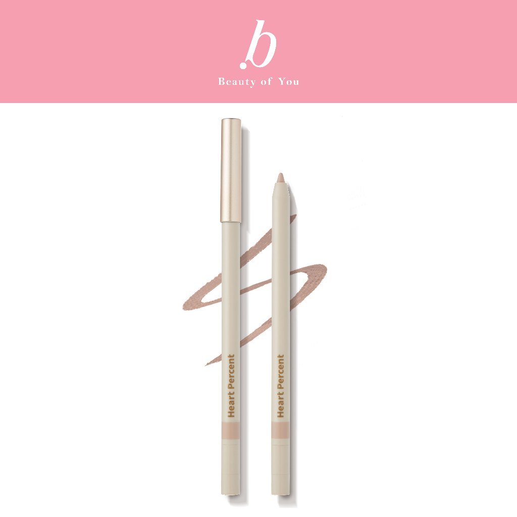 Heart Percent Dote On Mood Gel Eyeliner Pencil #ฮาร์ทเปอร์เซ็นต์ #ดินสอเขียนขอบตาเนื้อเจล #อายไลเนอร์
