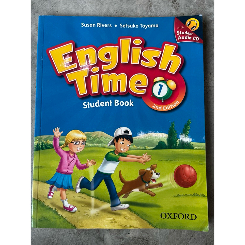 [มีตำหนิ] หนังสือเรียน English Time 1  ไม่มีผลต่อการใช้งานค่ะ ลด 50% จากปก