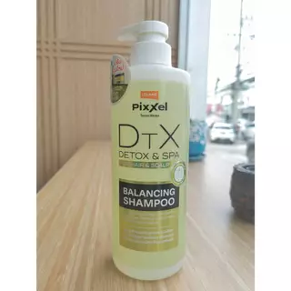 Lolane Pixxel โลแลน ดีท็อกซ์ แชมพู 550 มล. พิกเซล ดีท็อกซ์ซิฟายเออร์ แฮร์ แอนด์ สกาล์ป แชมพู (โฉมใหม่)