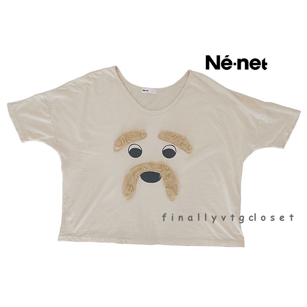 Ne Net Oversize Tee Dog