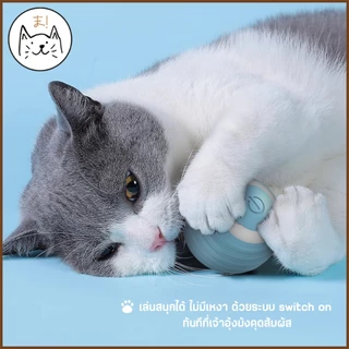 KUMAま รถบังคับตกแมว อัจฉริยะ FOFO รุ่นใหม่ ของเล่นแมว ที่ตกแมว ไม้ตกแมว ลูกบอลแมวอัติโนมัติ หมุนได้ 360องศา ของเล่นสัตว์