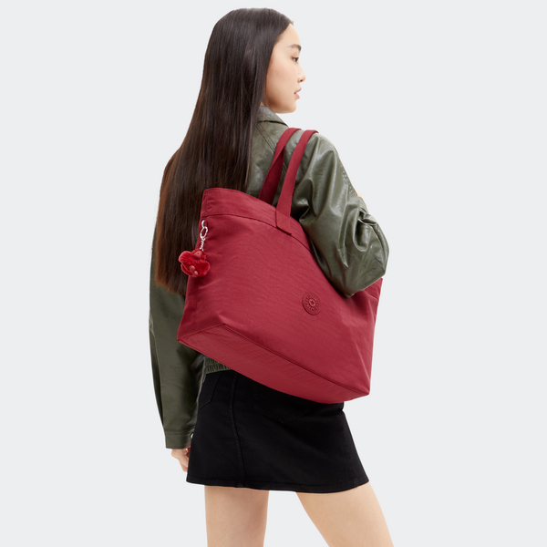 กระเป๋า KIPLING รุ่น COLISSA UP สี FUNKY RED รูปที่ 5