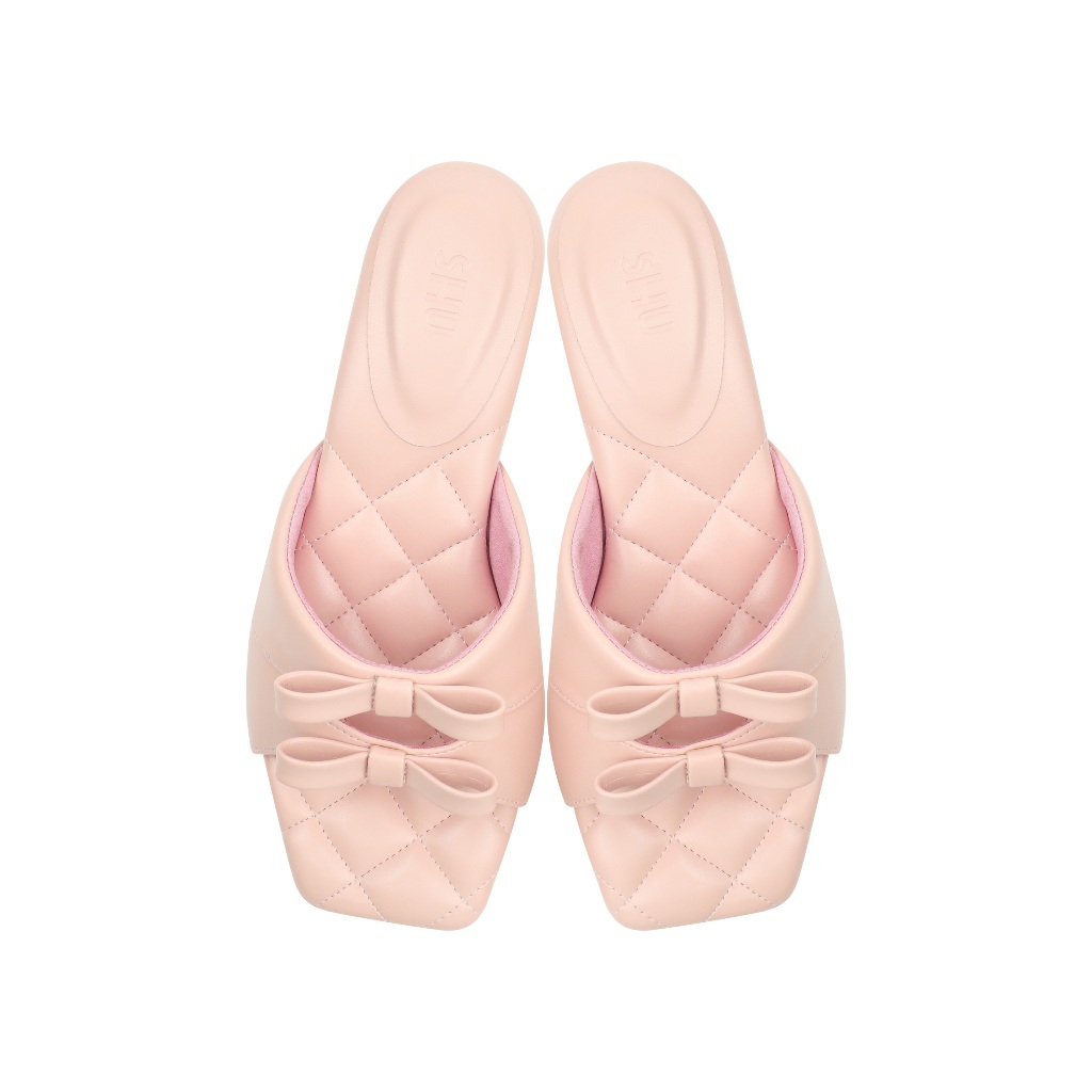 SHU PETITE BOW PALETTE SOFT 1" SANDALS รองเท้าส่นสูง