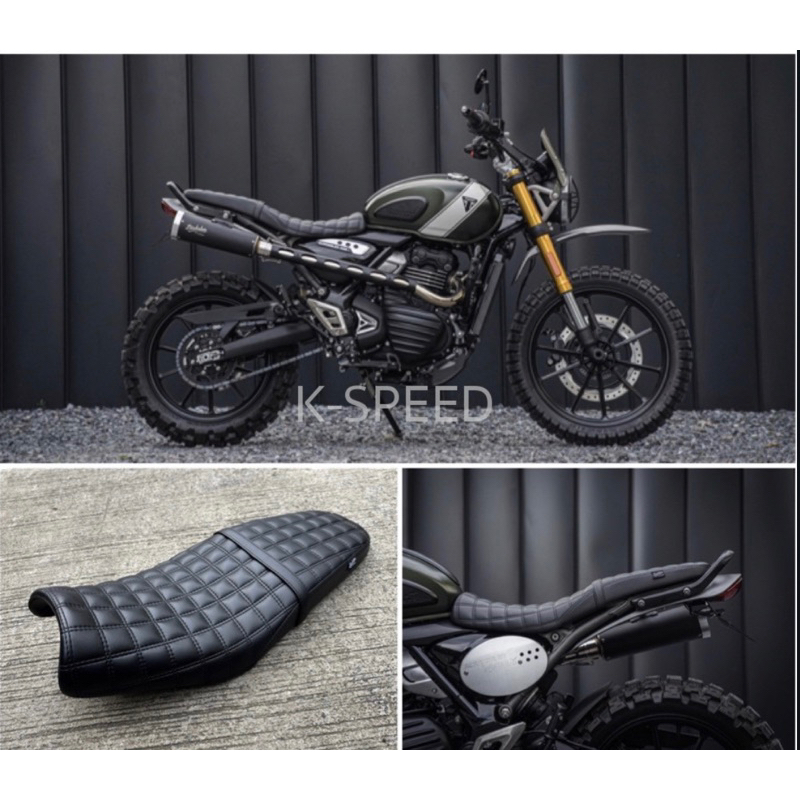 เบาะแต่ง Diabolus for Triumph Scrambler 400x SX15