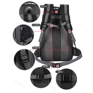 กระเป๋าเป้สะพายหลัง C40L C60L กระเป๋าเดินทางWaterproof Outdoor Backpack สำหรับผู้ชายและผู้หญิง
