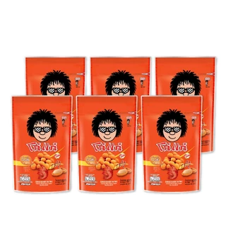 โก๋แก่ถั่วลิสงเคลือบรสชาติกุ้ง 180g (3 ซองตั้ง)