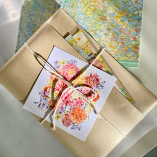 {add-on} โปสการ์ดดอกไม้ พร้อมห่อของขวัญ | สั่งพร้อมสินค้าในร…