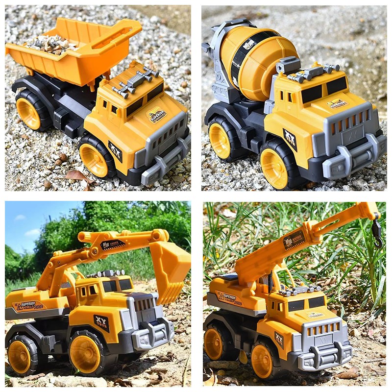 รถบรรทุกจำลอง รถขุดดิน ของเล่นสําหรับเด็ก ของเล่นรถก่อสร้าง ขนาดใหญ่วัสดุมีคุณภาพสวยแข็งแรงทนทาน - รูปที่ 6