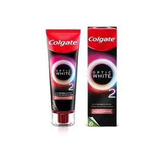 🚗[ส่งฟรี/มีโค้ดลด]🚗 Colgate Optic White คอลเกต ยาสีฟัน อ๊อพติค ไวท์ โอทู ยาสีฟันฟันขาว 85 กรัม