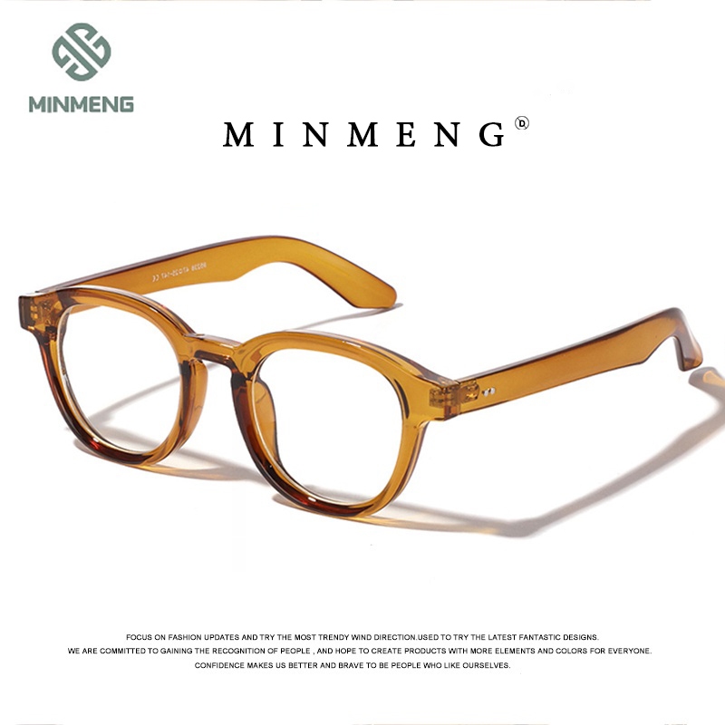 MINMENG ย้อนยุค สวยงามและ แว่นตากันแดด UV400 ทรงกลม สไตล์วินเทจ คลาสสิก แฟชั่นเรโทร สําหรับผู้หญิง ผู้ชาย D387
