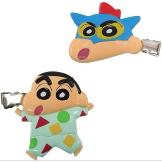 😍กิ๊บติดผมลายชินจัง Shinchan ของแท้นำเข้าจากญี่ปุ่น🇯🇵 ติดผม แผ่นยาง ชินจัง