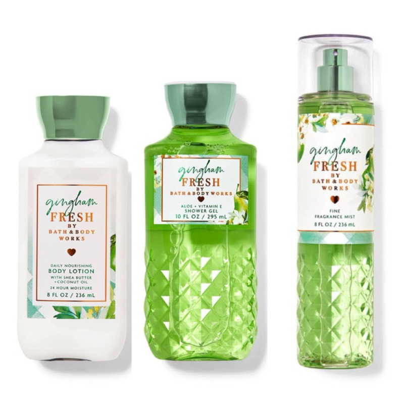 GINGHAM FRESH แท้ % bath & body works