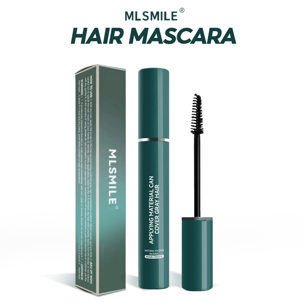 MLSMILE Hair Mascara [No.A38Y01] มาสคาร่าปิดผมขาว hair cover ปิดผมหงอกได้อย่างแนบเนียน ติดทนยาวนาน 14 ml.
