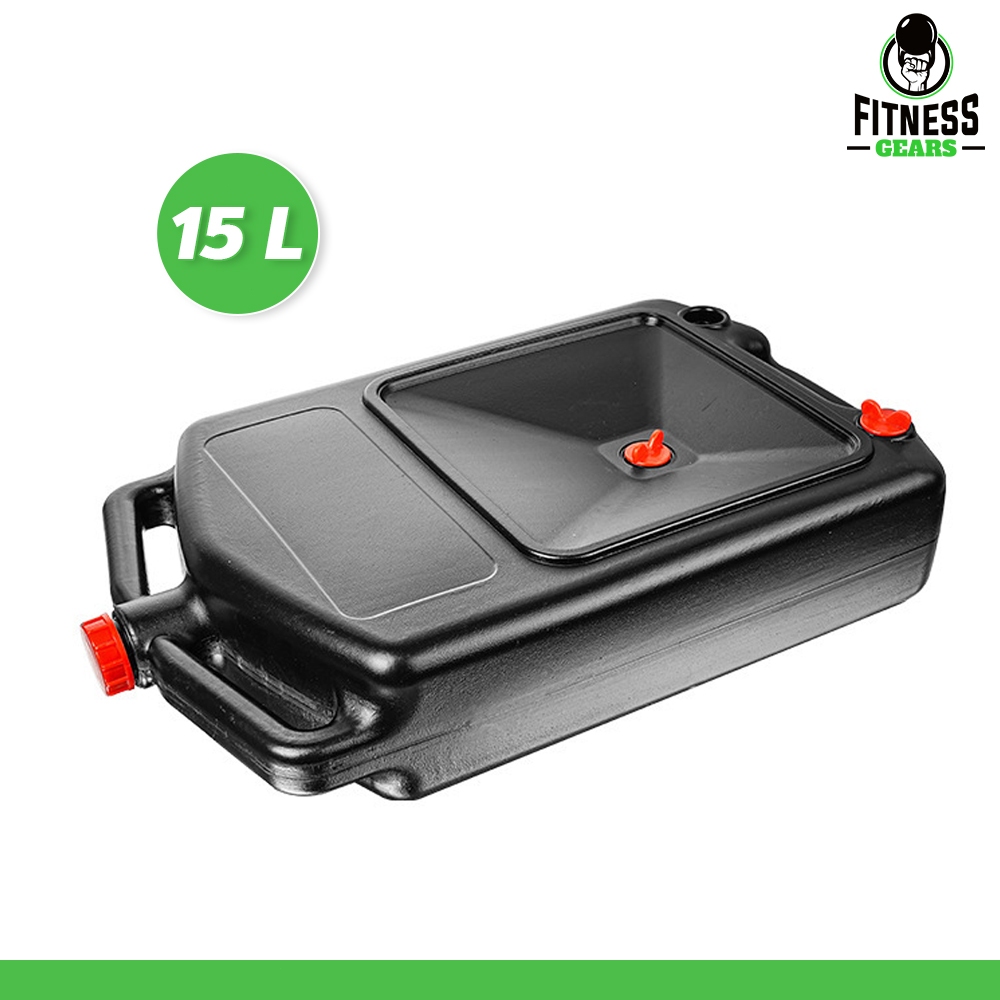 Fitness  ถาดรองน้ำมันเครื่อง ถาดพลาสติกใส่น้ำมันเครื่อง 8ลิตร/15ลิตร แบบพกพา ใช้งานสะดวก
