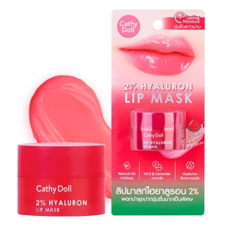 Cathy Doll Lip Mask Hyaluron Lip Mask / Vit C Lip Mask 4.5g. (มีให้เลือก 4 สูตร)