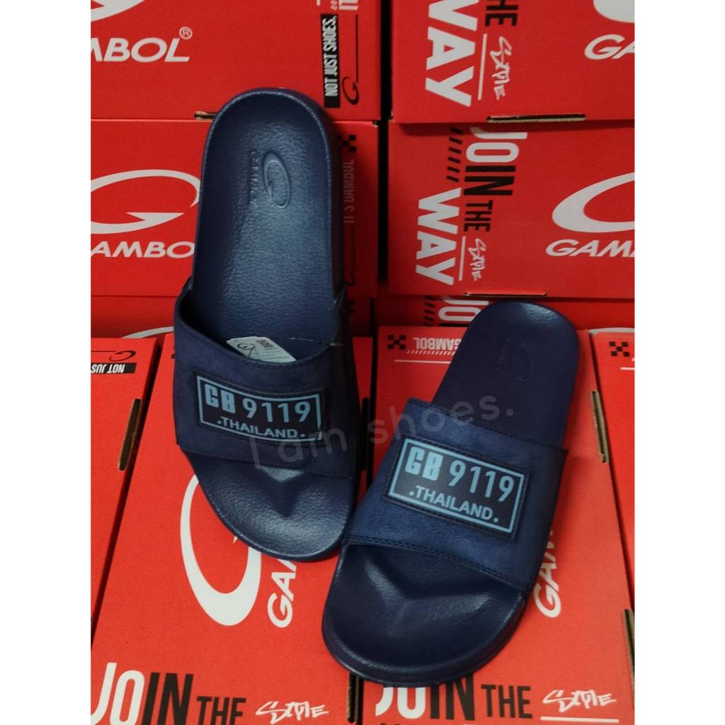 GAMBOL  รองเท้าแตะลำลองชายแบบสวม GM42206 Size 38 - 44