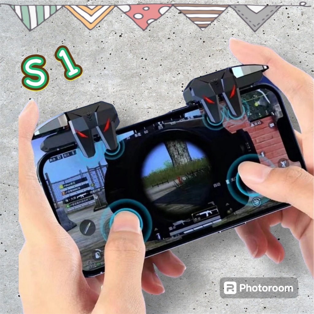 GOOD LUCK GAME AUXILIARY BUTTONS จอยสติ๊กเล่นเกม 6 นิ้ว รุ่น S1