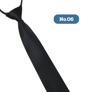 LAZY TIE เนคไทด์ธุรกิจสีพื้นงานพรีเมี่ยม 5ซม 5cm