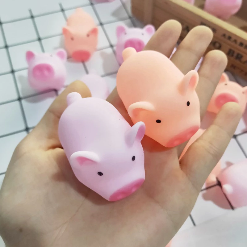 ตุ๊กตาบีบมีเสียง หมูของเล่นคลายเครียด thumbnail 8